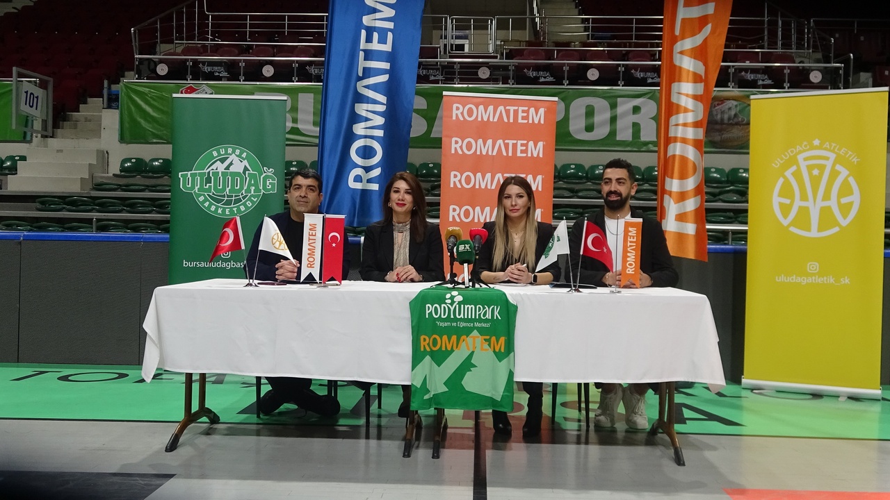 Bursa Uludağ Basketbol'un İsim Sponsoru Romatem Sağlık Grubu
