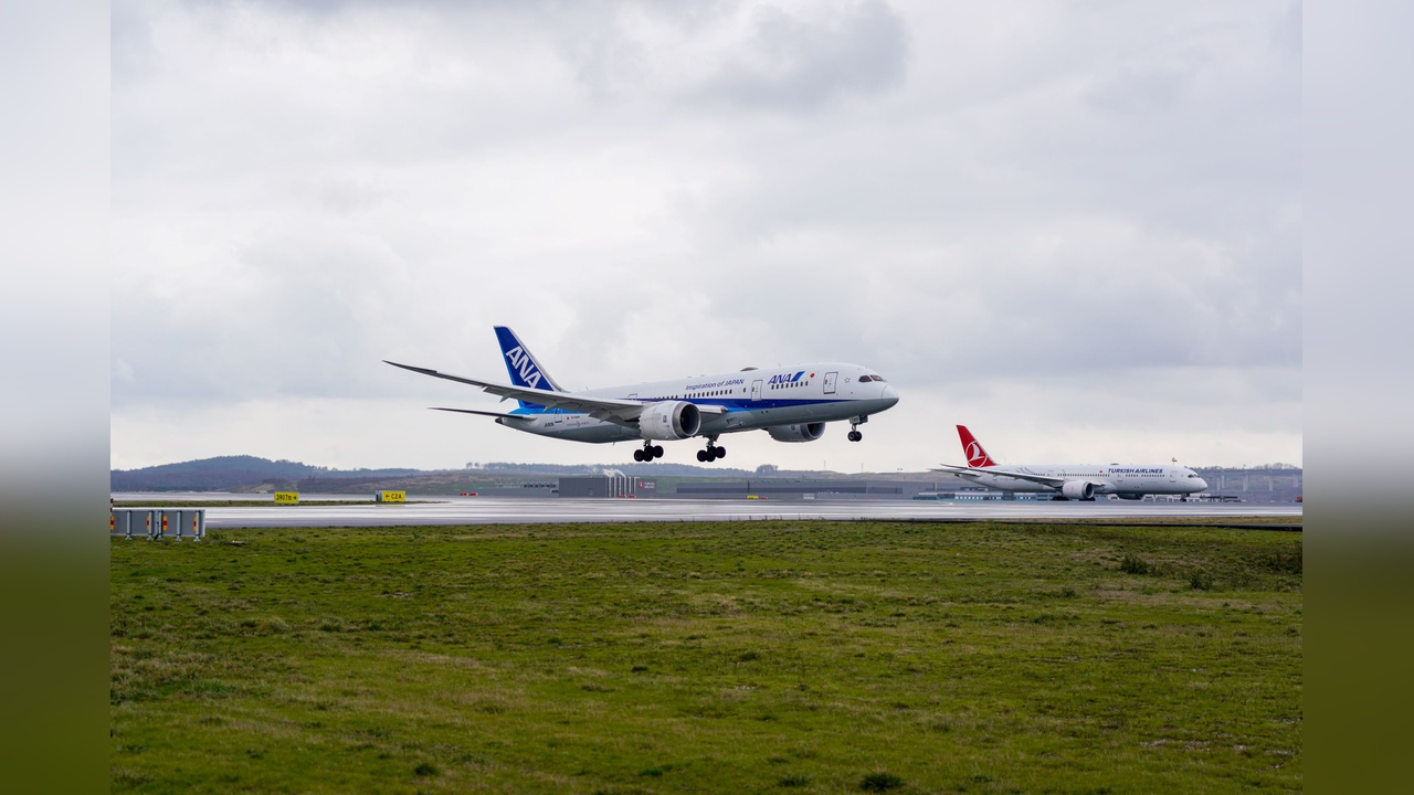 All Nippon Airways, İstanbul Uçuşlarını Başlattı
