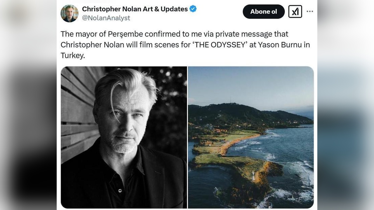 Christopher Nolan'ın Yeni Filmi The Odyssey, Ordu'da Çekilecek