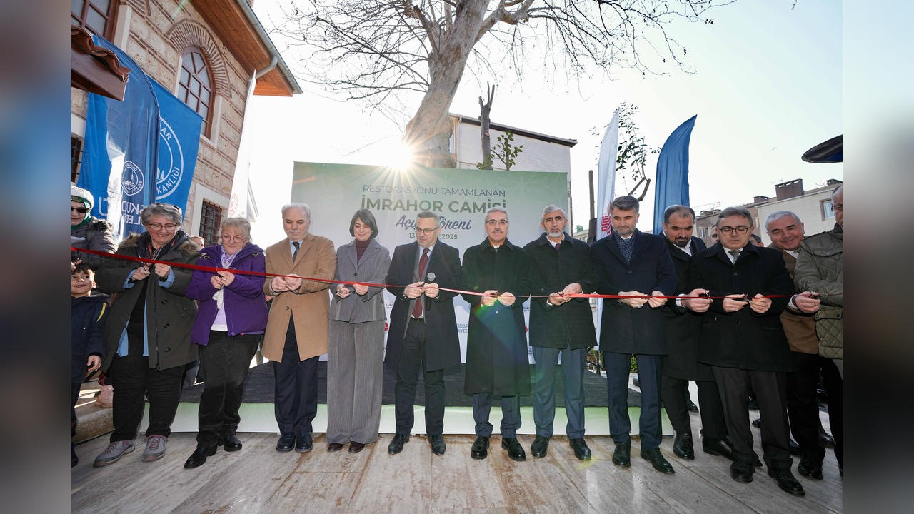 İmrahor Camisi'nin Restorasyonu Tamamlandı ve Yeniden Açıldı