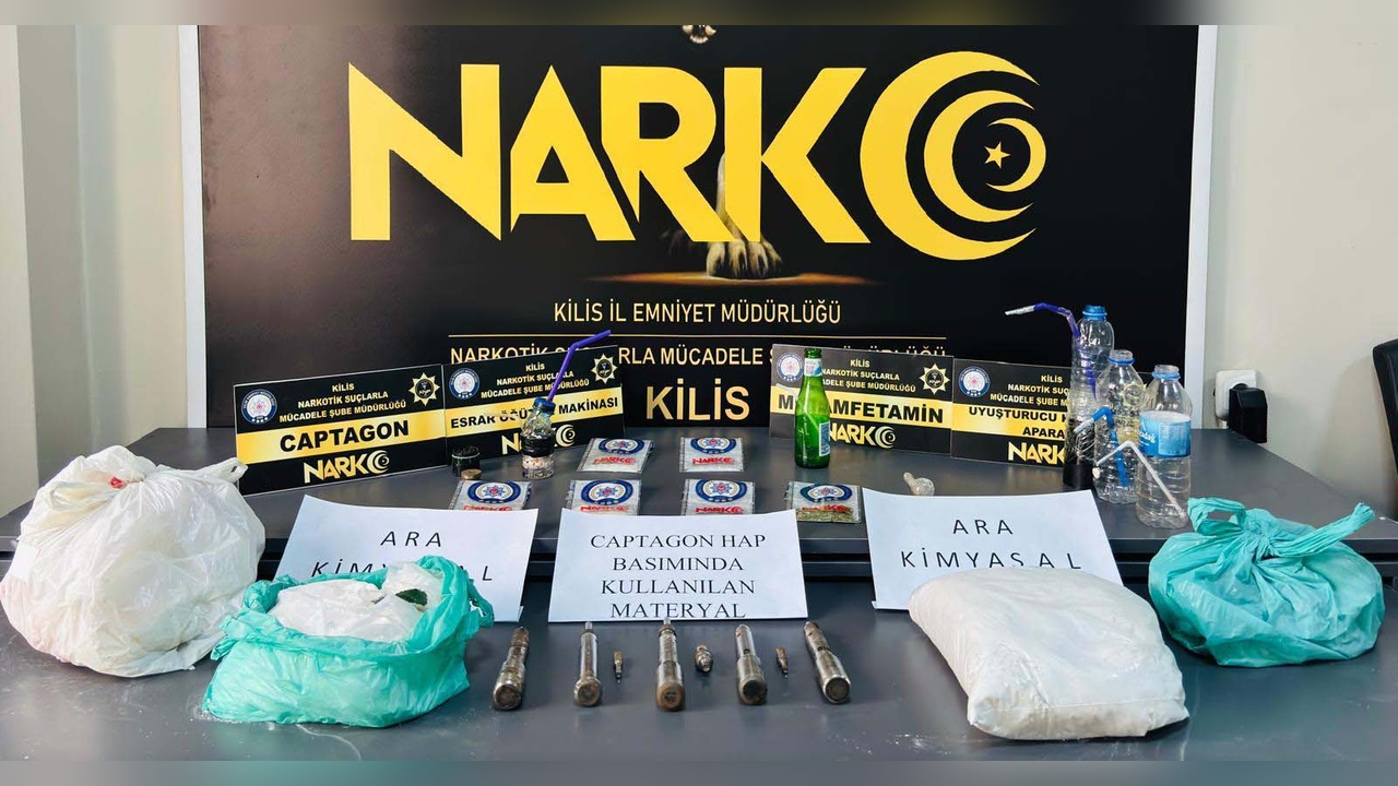 Kilis'te Uyuşturucu Operasyonu Gerçekleşti, 7 Kişi Tutuklandı