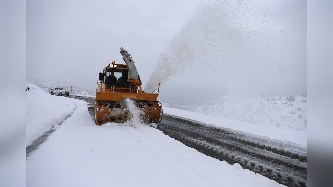Bingöl'de Kış Koşulları Ulaşımı Olumsuz Etkiliyor
