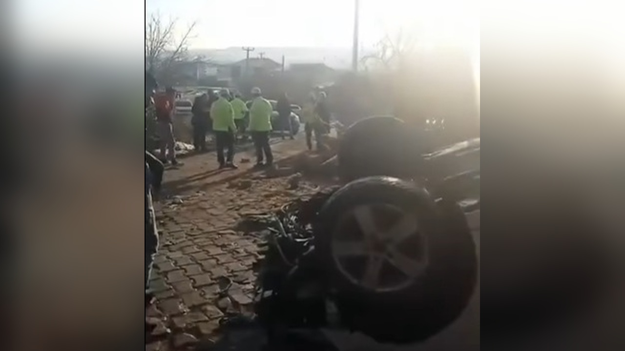 Alkollü Sürücü Evin Bahçesine Uçtu, Polisi Aramaktan Kaçındı