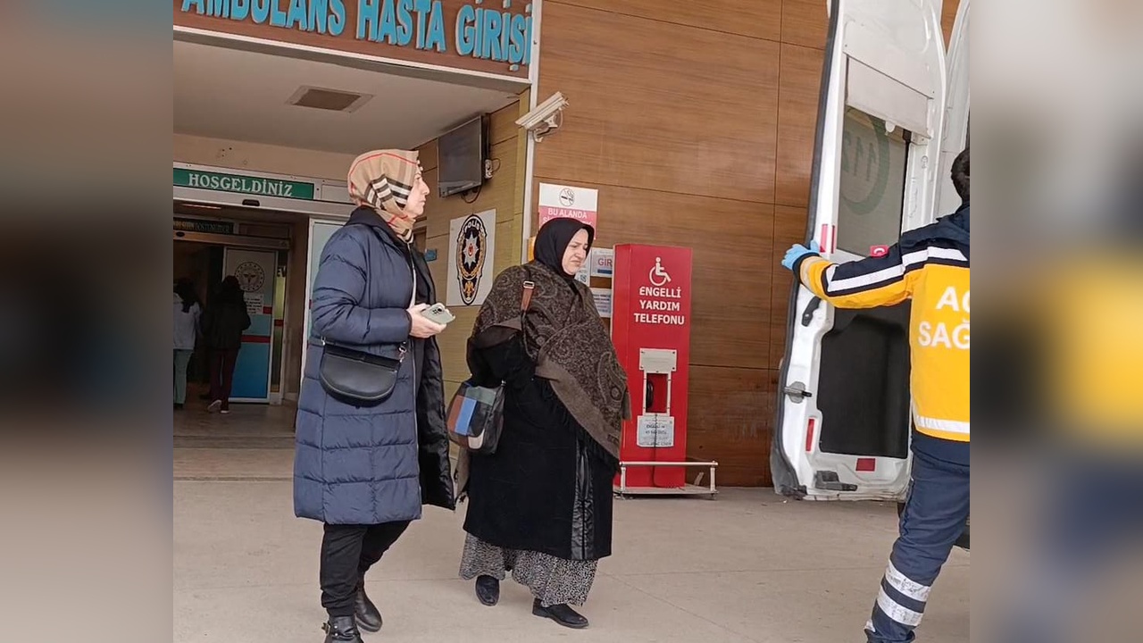 Sobadan Sızan Gazdan Zehirlenen Çift Hastaneye Kaldırıldı