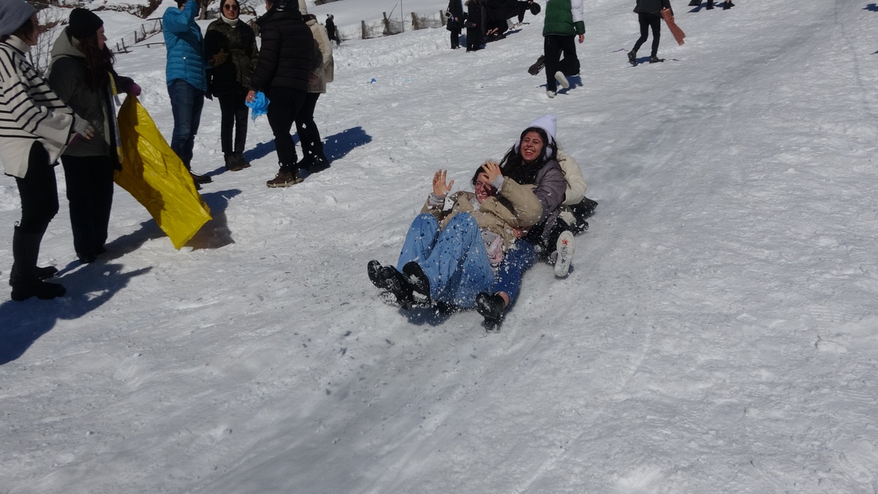 Ayder Kar Festivali Kayak Etkinliğiyle Açıldı