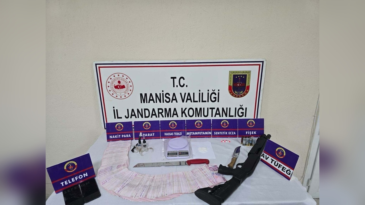 Manisa'da Uyuşturucu ve Silah Operasyonu Gerçekleşti