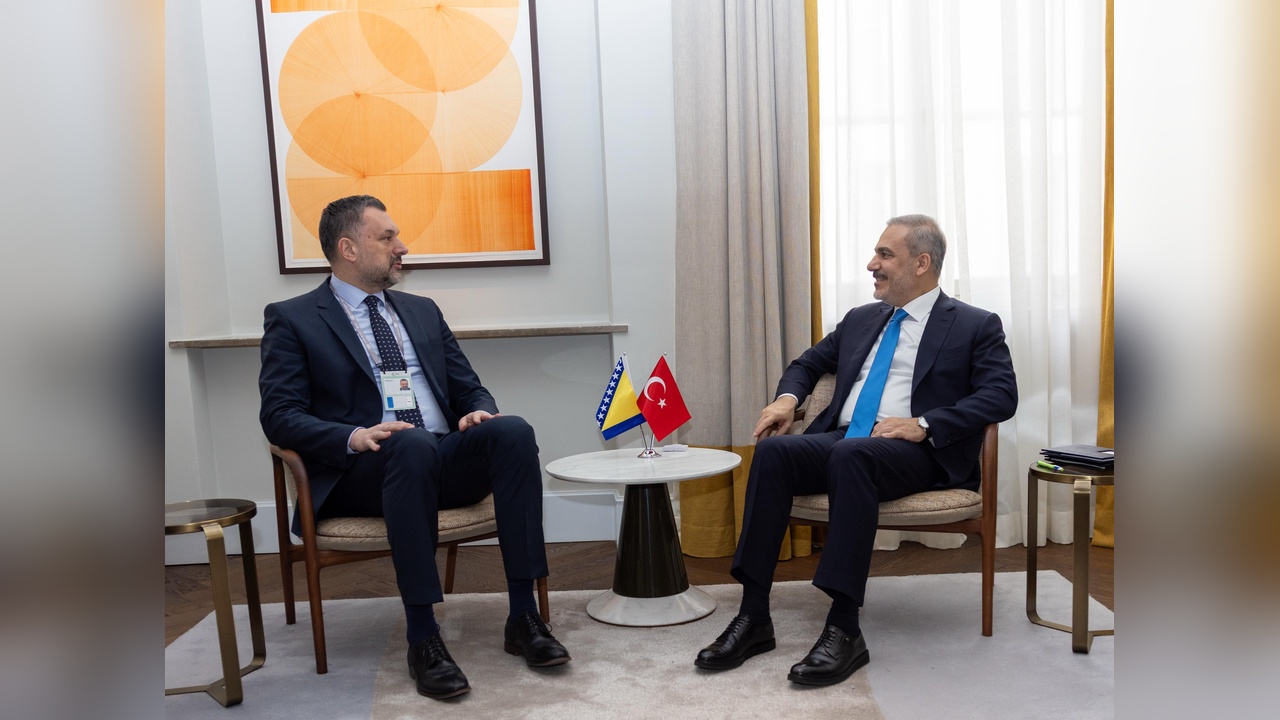 Bakan Fidan ve Konakoviç'ten Önemli Görüşme