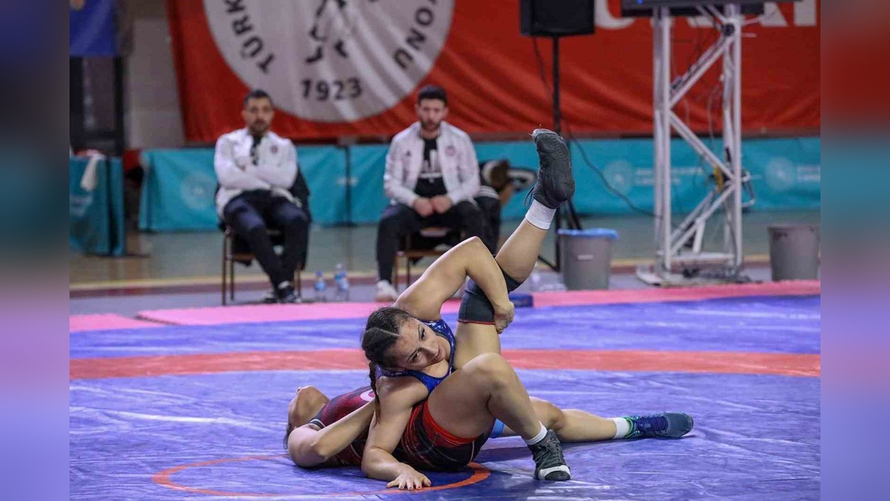 U23 Kadınlar Türkiye Güreş Şampiyonası Tamamlandı