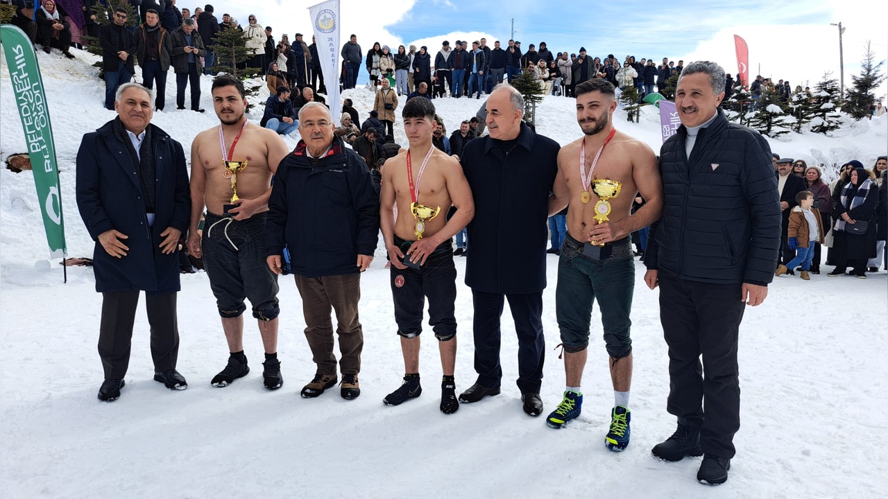 Ordu'da Kar Festivali Coşkusu Yaşandı