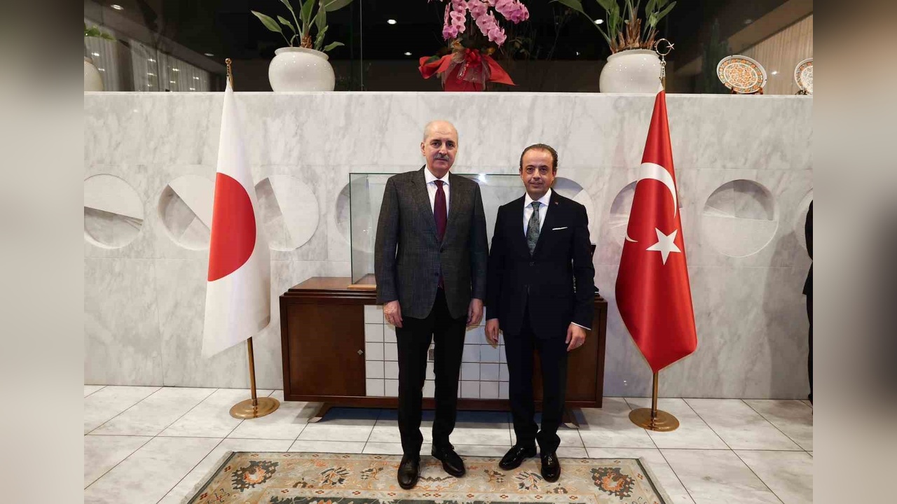 Kurtulmuş'tan Tokyo Büyükelçiliği'ne Ziyaret