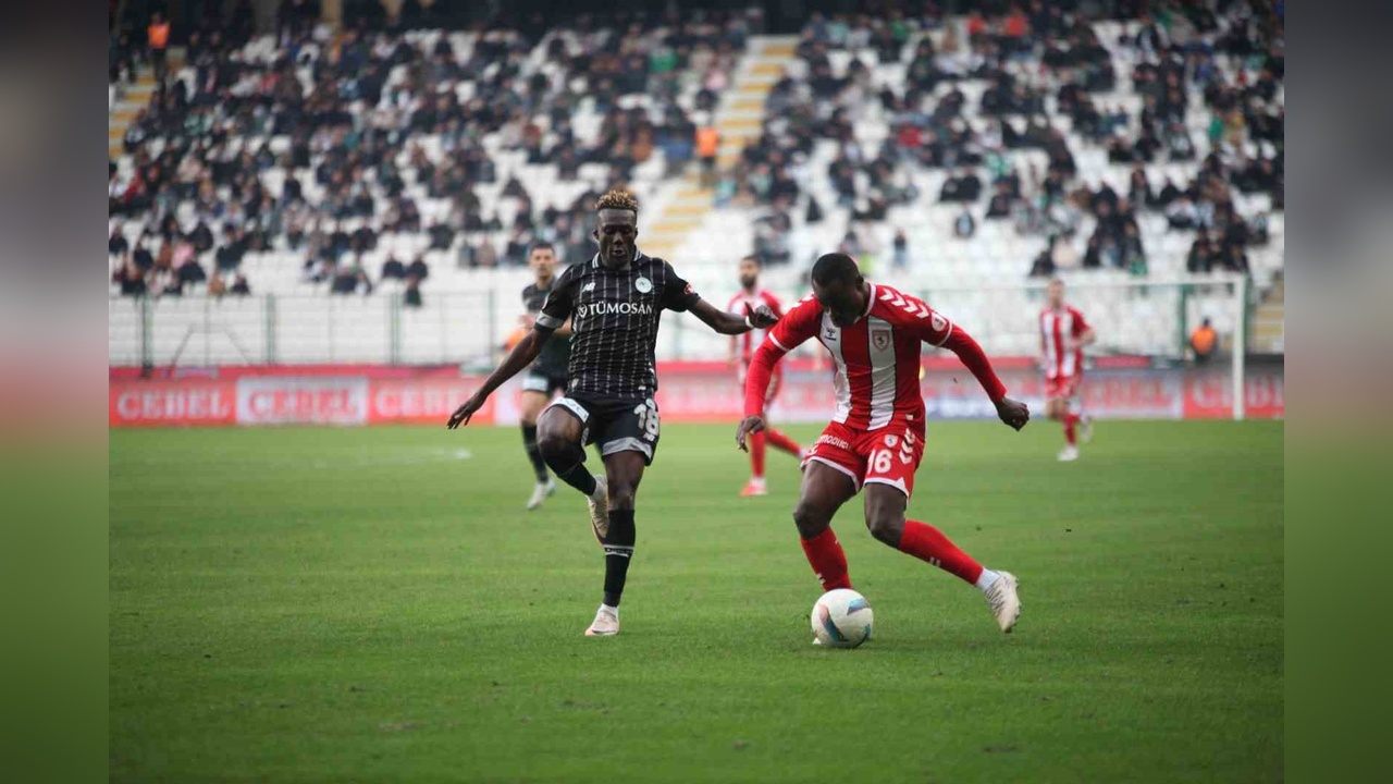 Samsunspor, Konyaspor'u Deplasmanda Geçti