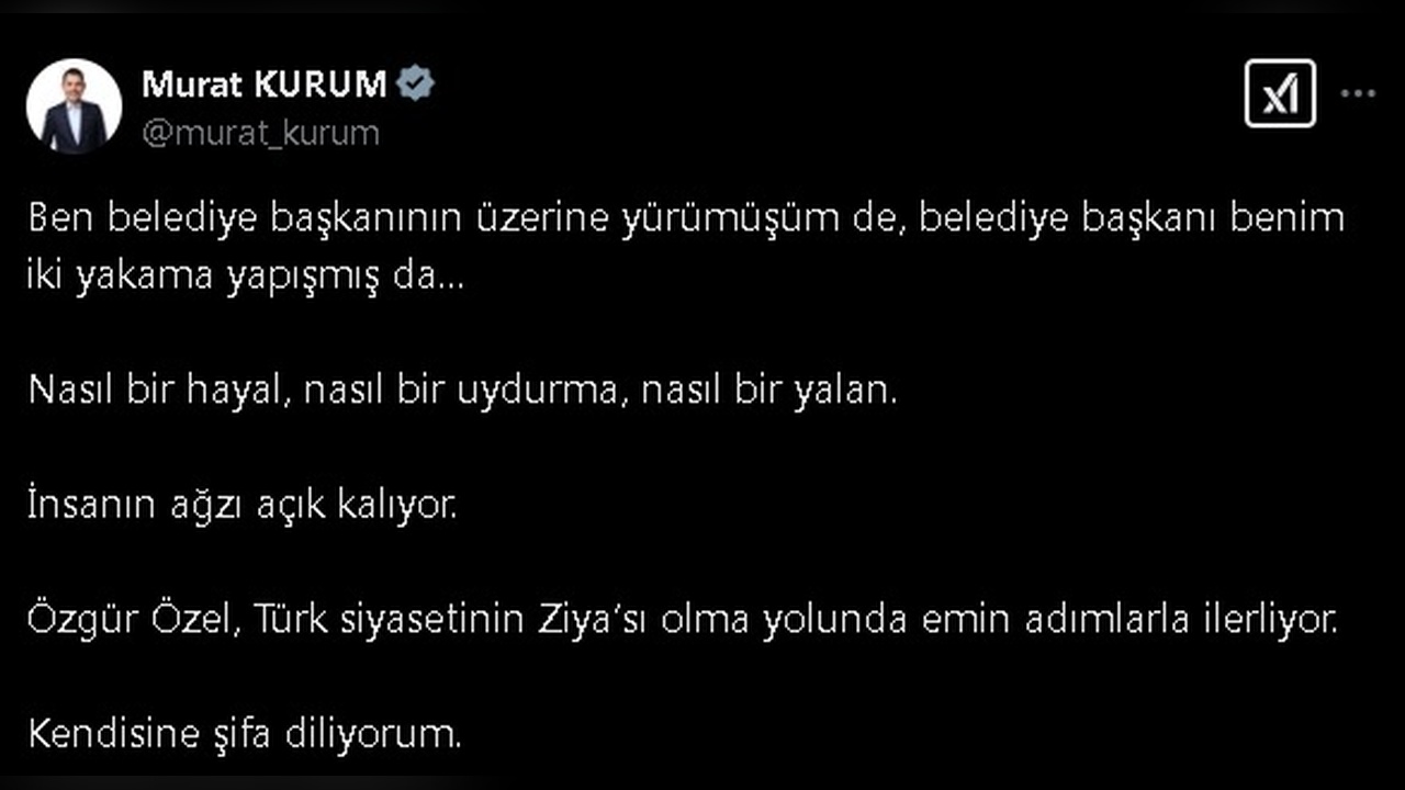 Bakan Kurum, Özgür Özel'e Video ile Cevap Verdi