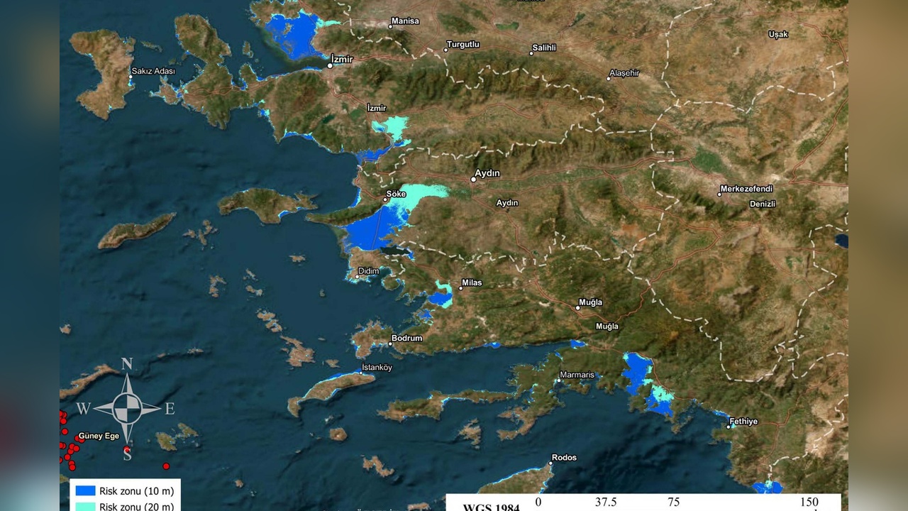 Kıyılardaki Deniz Taşkın Riski Metre Metre Haritalandı