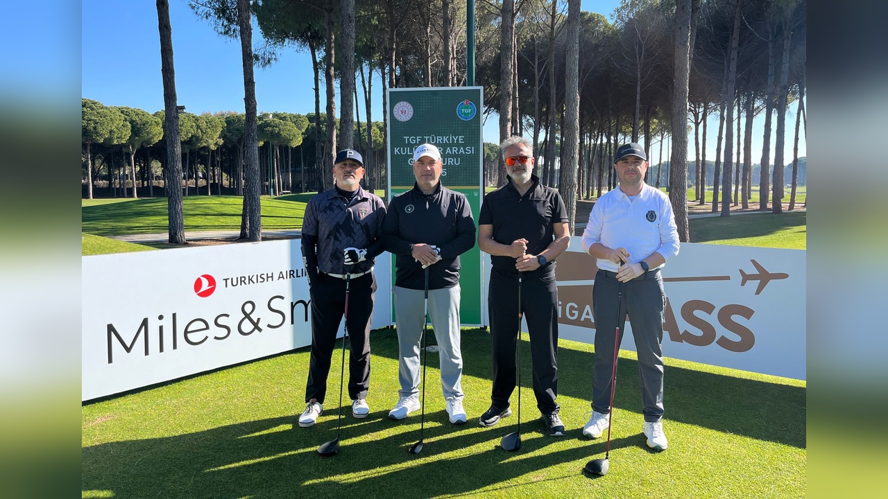 Türkiye Kulüpler Arası Golf Turu'nda İlk Ayak Geride Kaldı