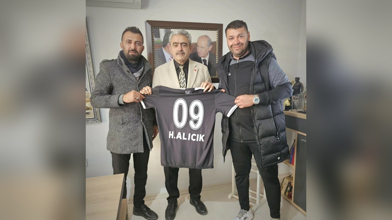 Haluk Alıcık'tan Nazillispor'a Destek Ziyareti