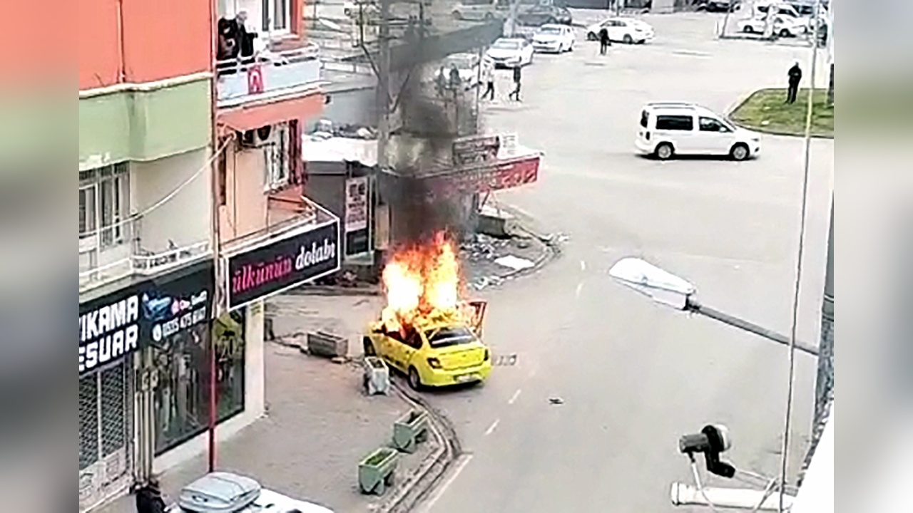 Tüfekli Saldırı ve Kundaklama Olayı Kameralara Yansıdı