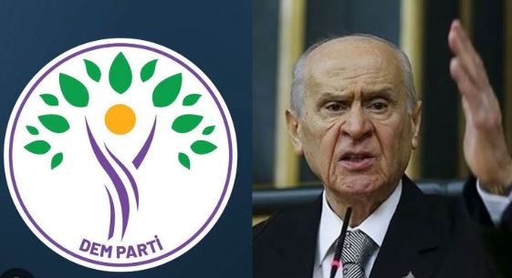 DEM Parti'den Bahçeli’ye soru: "Erdoğan çözümün neresinde?"