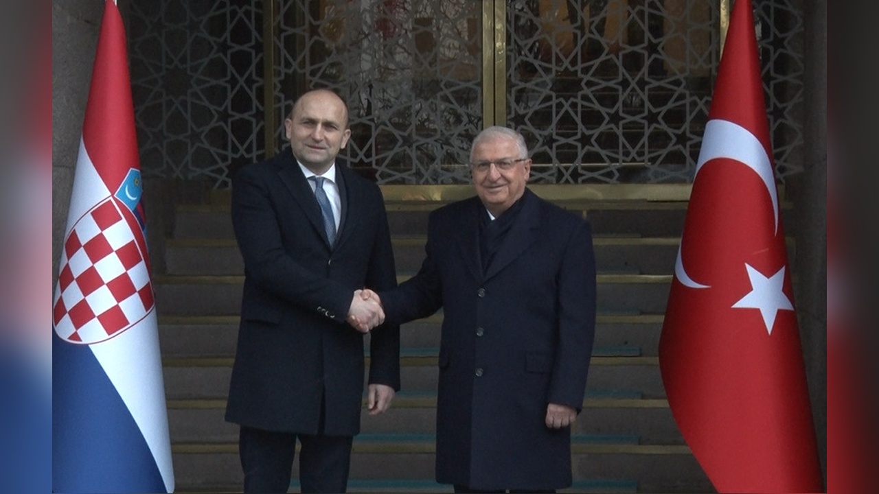 Bakan Güler ve Hırvat Mevkidaşı Anusiç Görüşme Gerçekleştirdi