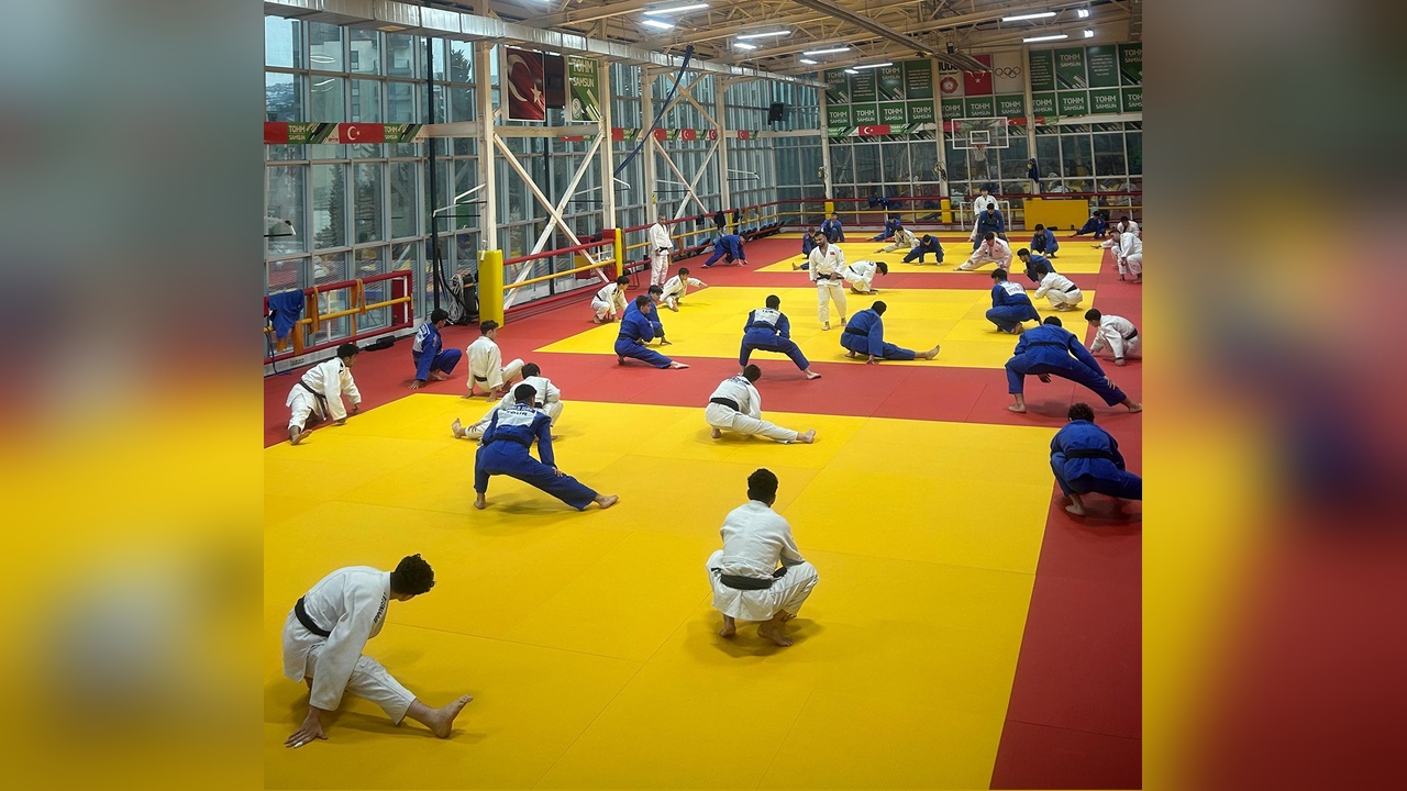Ümit Milli Judo Takımı, Avrupa Kupası için Samsun'da Kampa Girdi