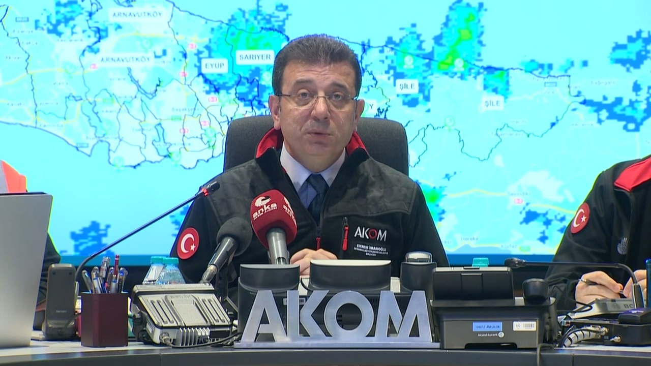 İmamoğlu'ndan Trafik Uyarısı: Yarın Araç Kullanmayın
