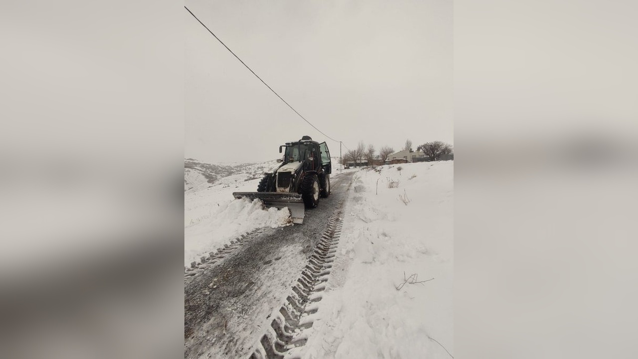 Elazığ'da Kış Koşulları Ulaşımı Olumsuz Etkiliyor