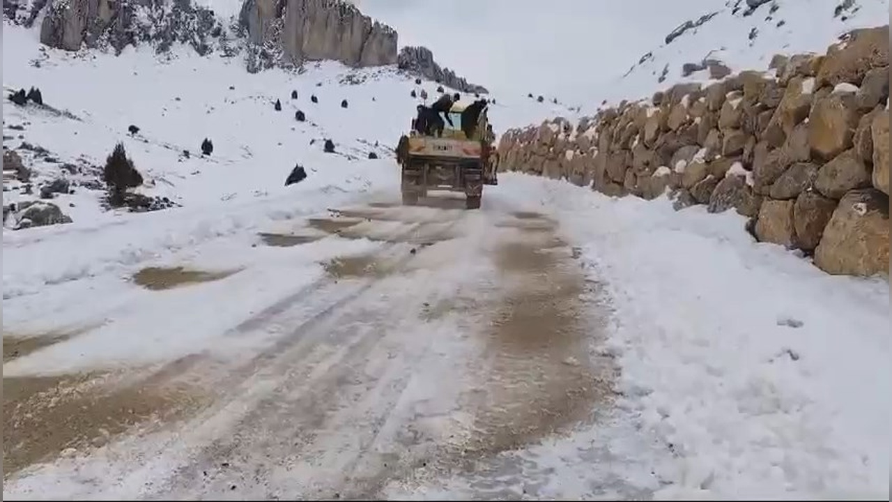 Siirt'te Kar Yağışı Eğitimi Olumsuz Etkiledi
