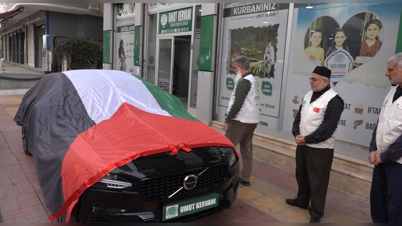 5 Milyon Liralık Otomobil, Gazze İçin Bağışlandı