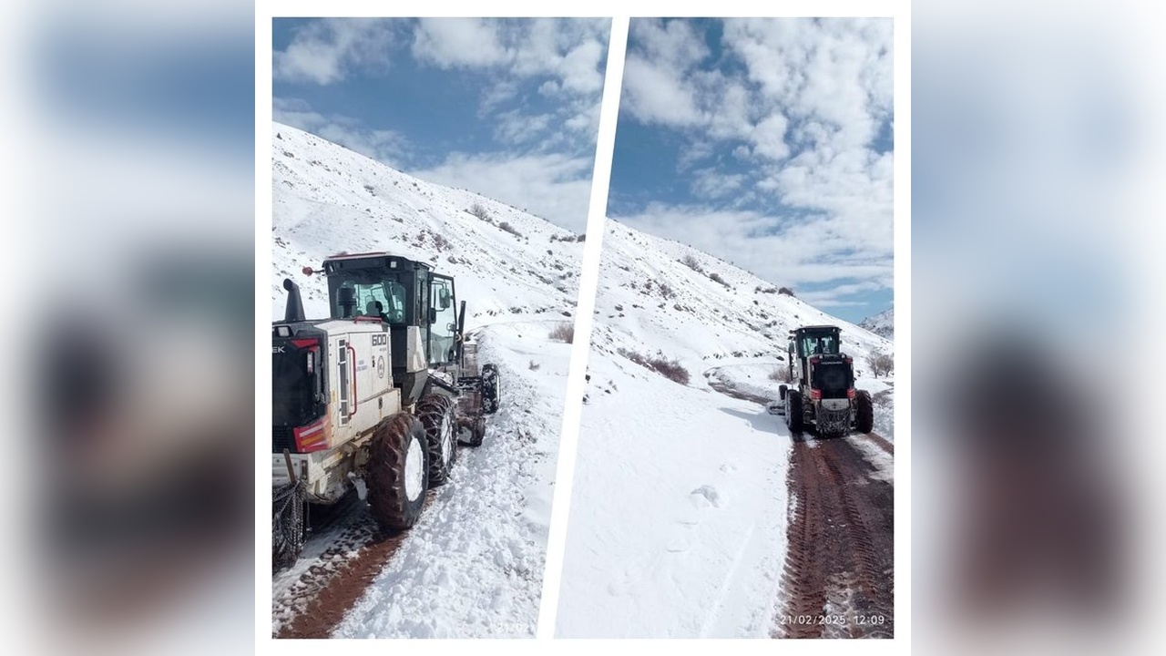 Elazığ'da Kış Koşulları Ulaşımı Olumsuz Etkiliyor