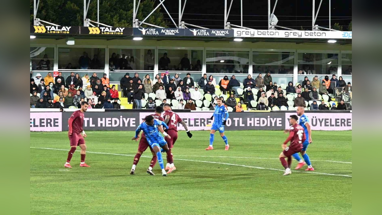 Bodrum FK, Atakaş Hatayspor'u 1-0 Mağlup Etti