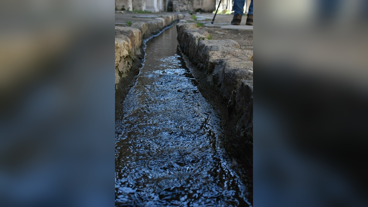 2 Bin Yıllık Su Kanalları Günümüzde de Aktif