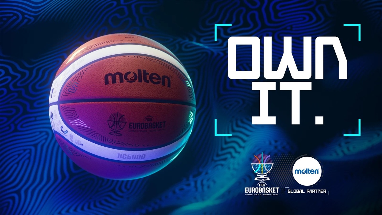 EuroBasket 2025 İçin Yeni Resmi Maç Topu Tanıtıldı