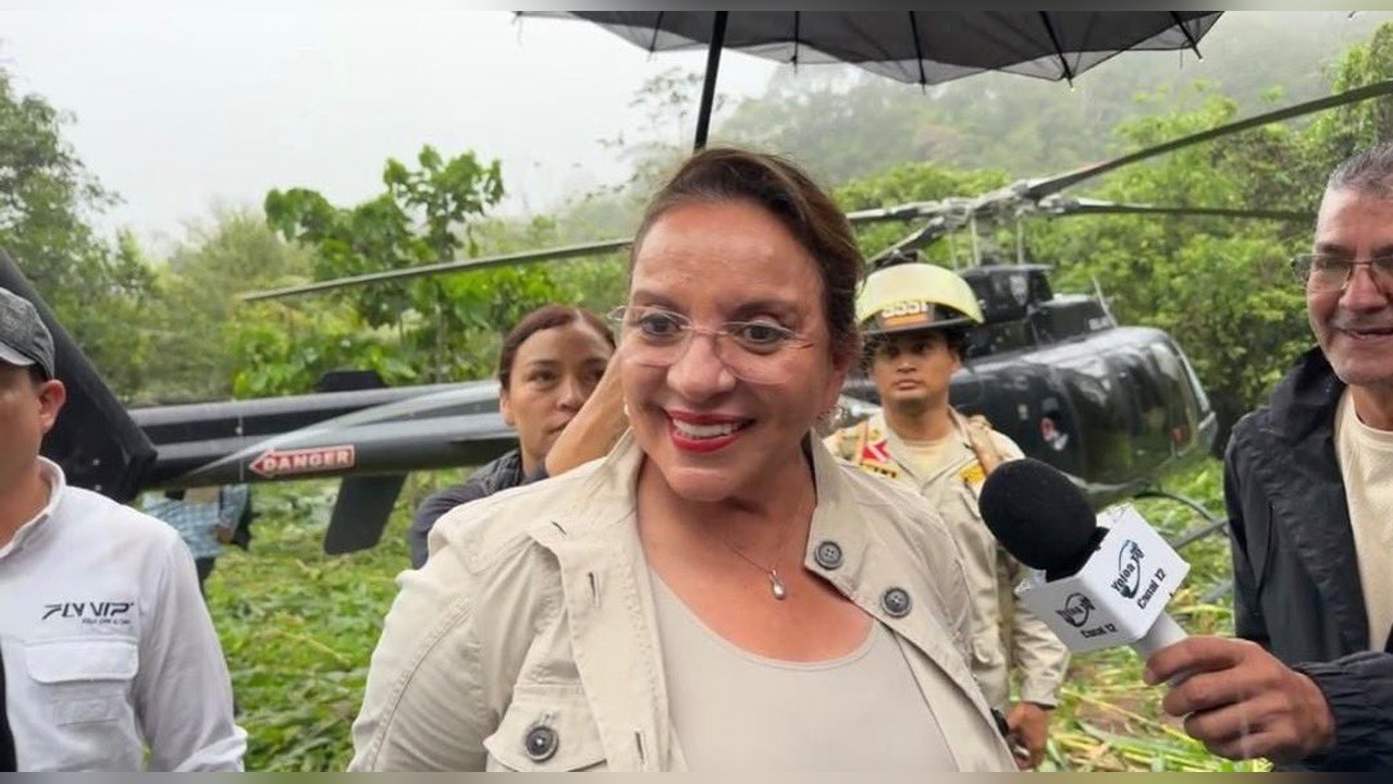 Honduras Devlet Başkanı Castro'nun Helikopteri Acil İniş Gerçekleştirdi