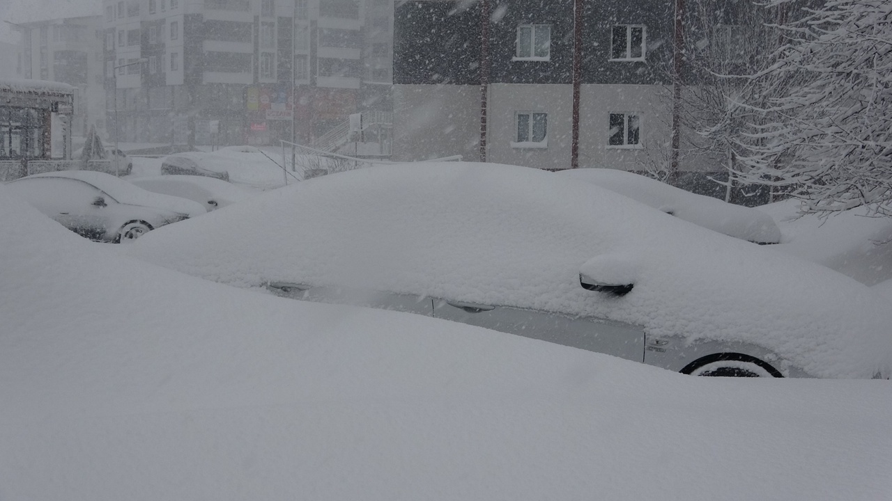 Bitlis'te Şubat Ayında 181 Santimetre Kar Yağışı Kaydedildi