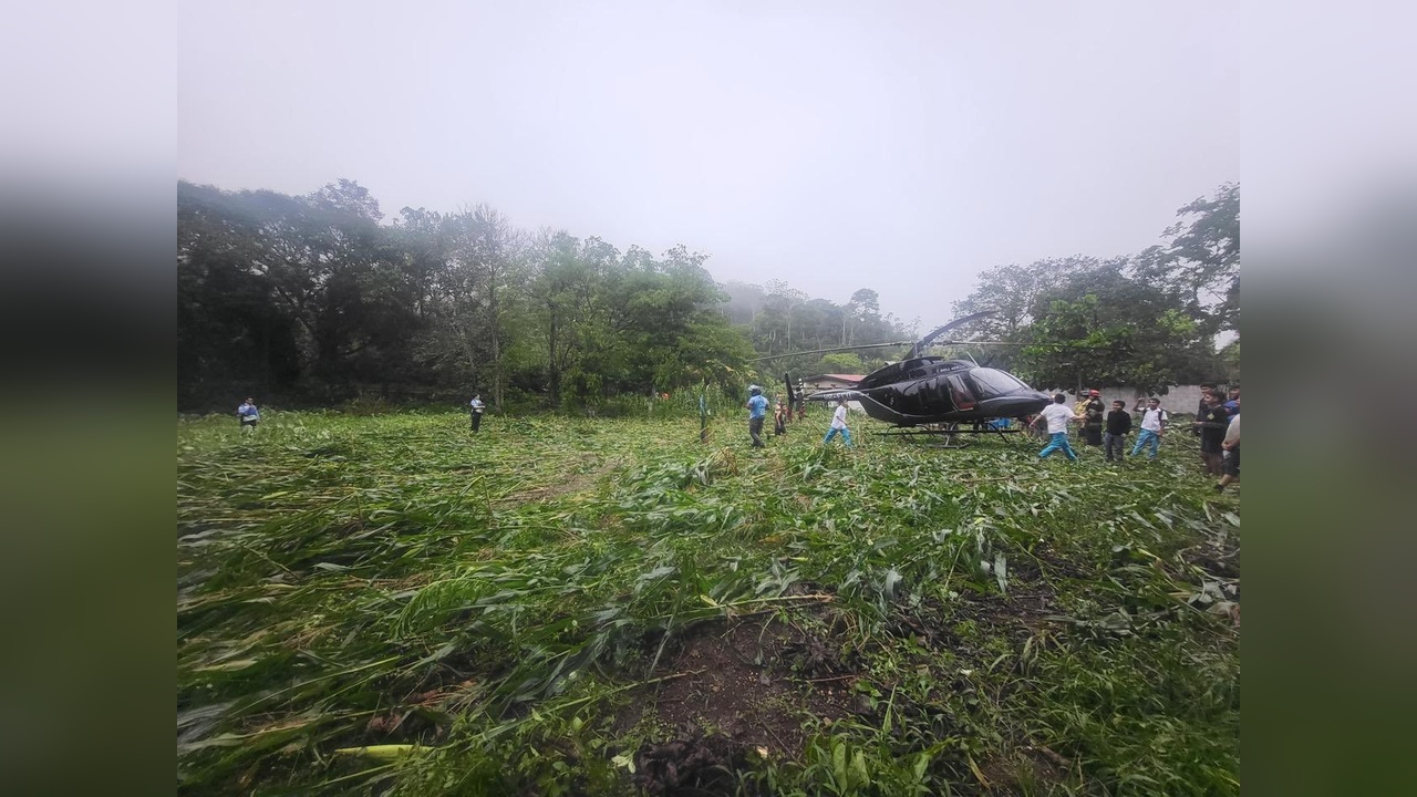 Honduras Devlet Başkanı Castro'nun Helikopteri Acil İniş Gerçekleştirdi