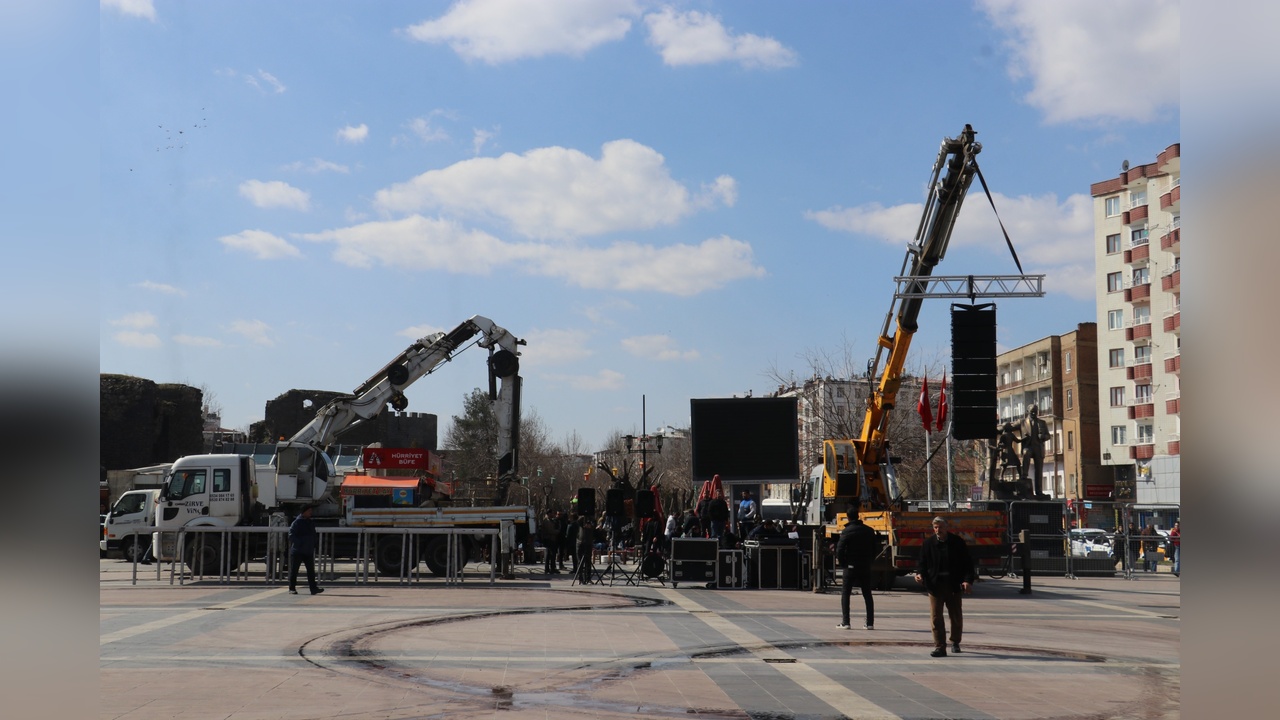 Diyarbakır'da DEM Parti Heyeti İçin Hazırlıklar Tamamlandı