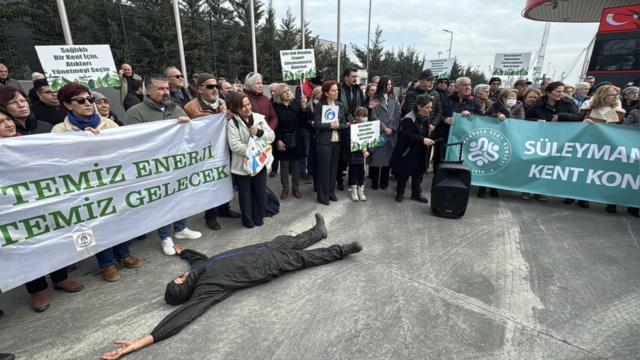 Tekirdağ'da Çimento Tozu İsyanı