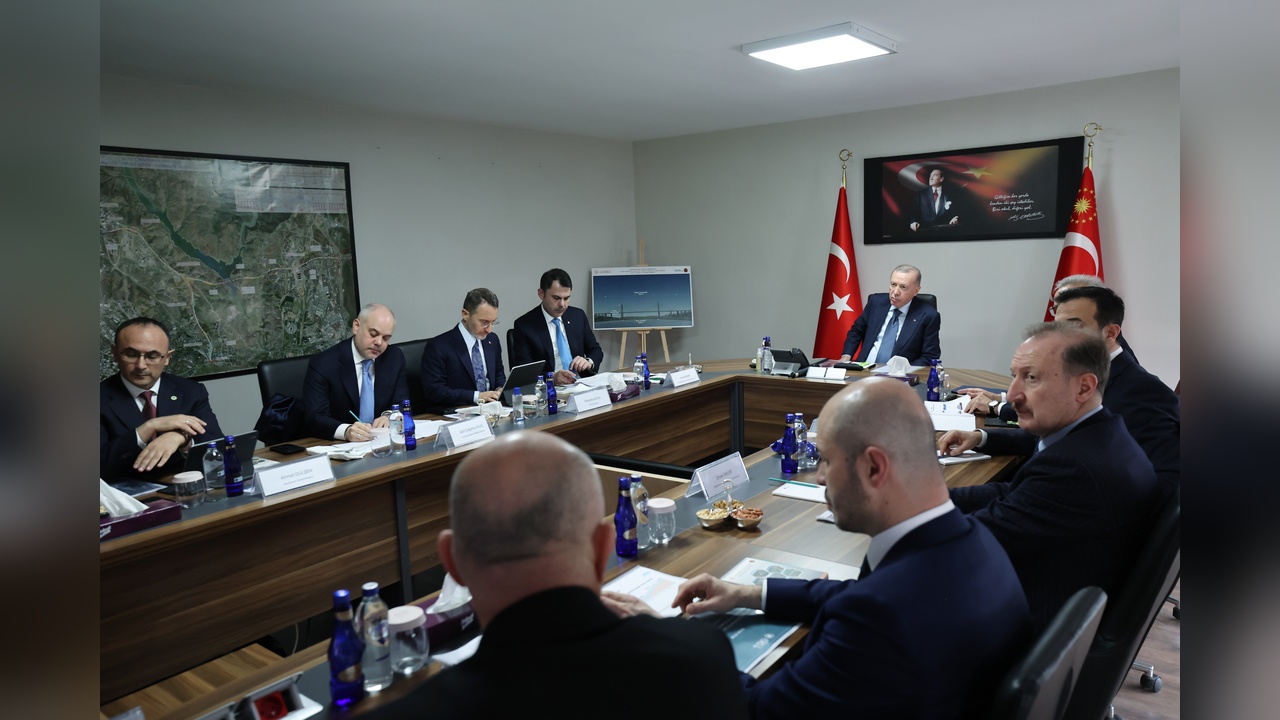 Cumhurbaşkanı Erdoğan, Başakşehir-Nakkaştepe Otoyolu Şantiyesini İnceledi