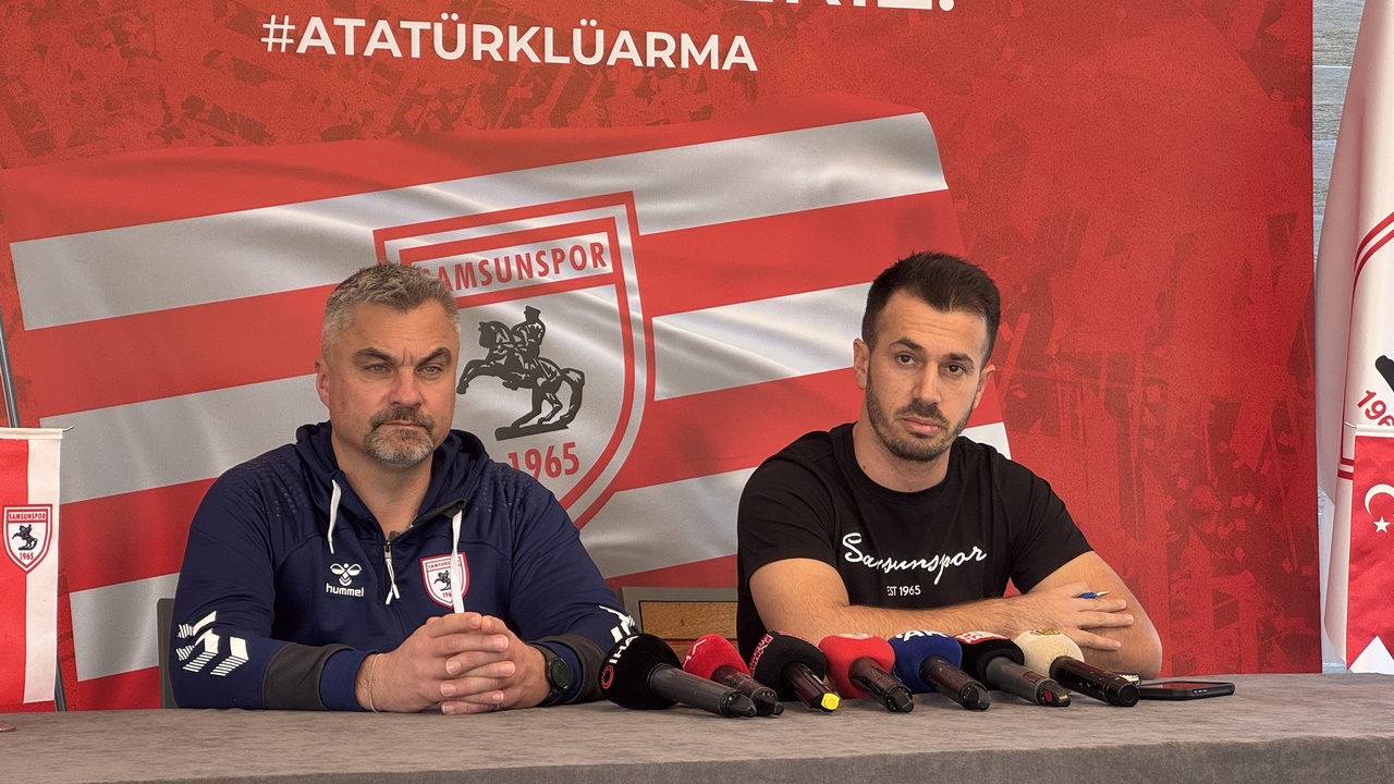 Samsunspor'un Teknik Direktörü Reis'ten Önemli Açıklamalar