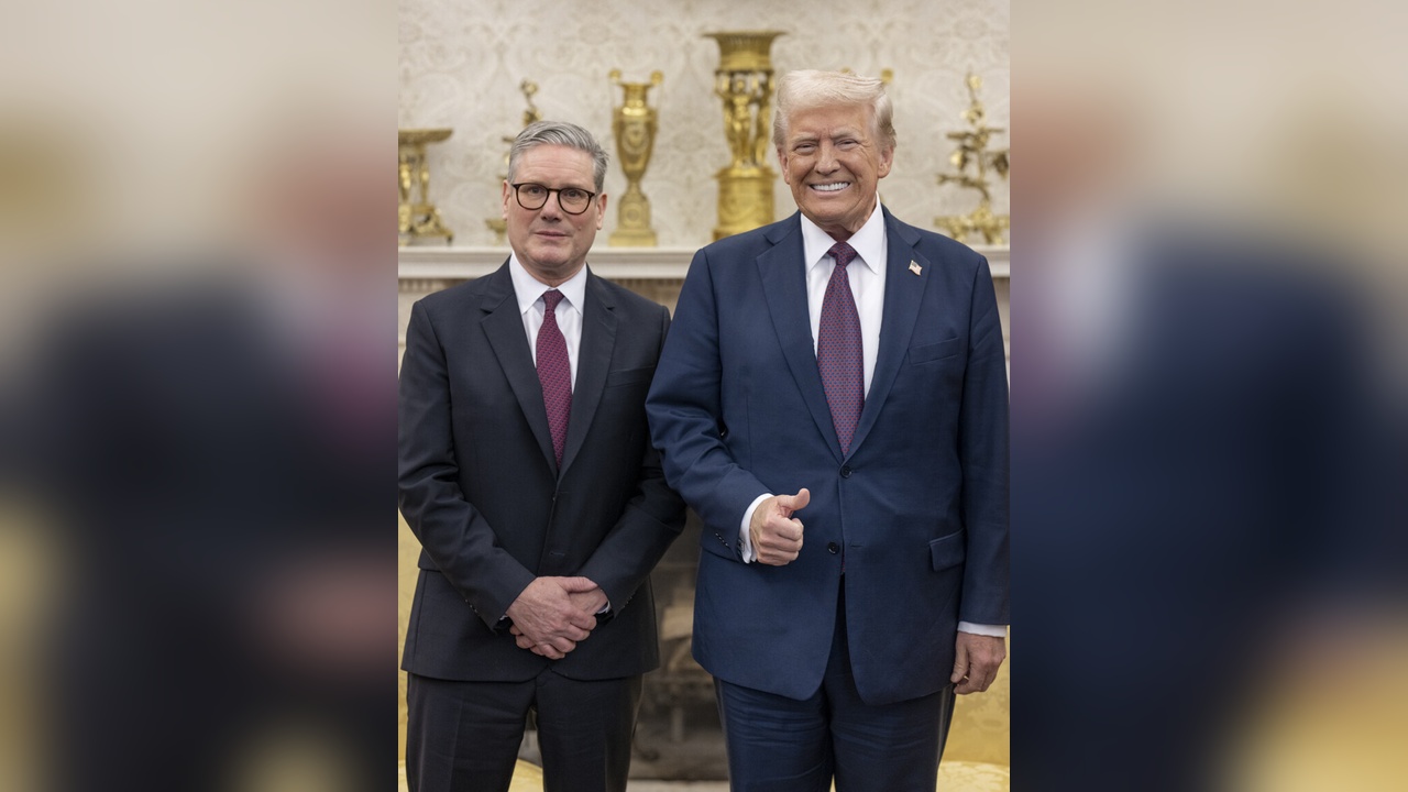 Trump ve Starmer, Önemli Görüşmeler İçin Bir Araya Geldi
