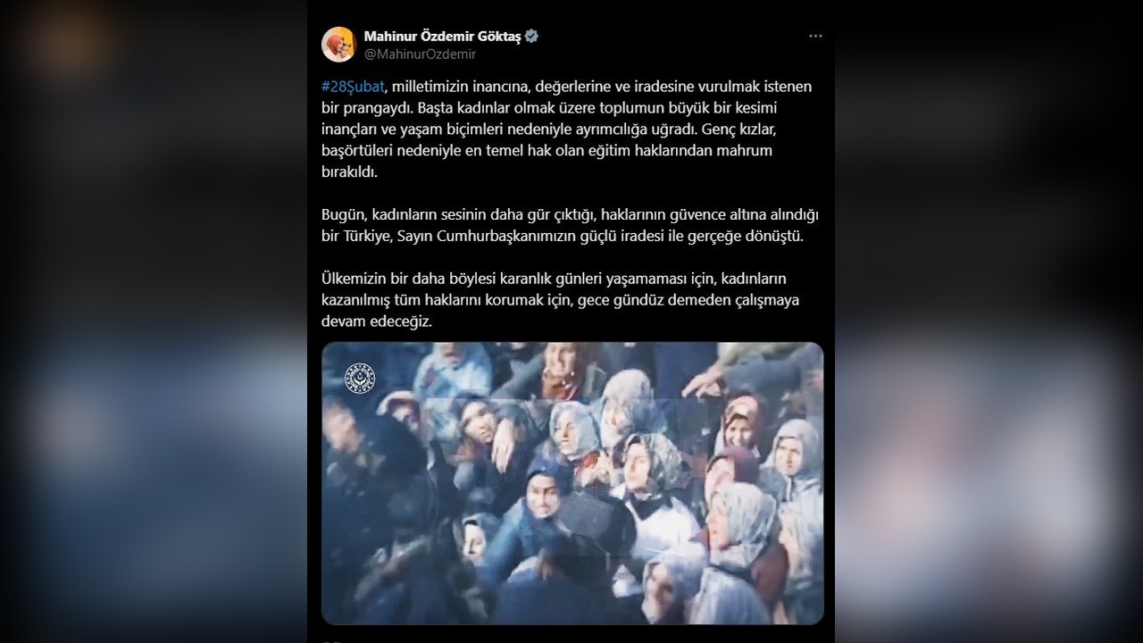 Bakan Göktaş, Kadın Hakları İçin Mücadeleye Devam Edecek