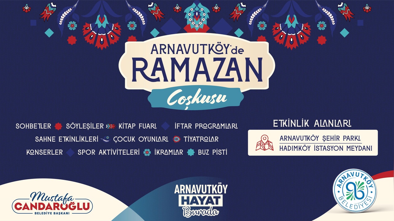 Arnavutköy'de Ramazan Ayı Kutlamaları Başladı