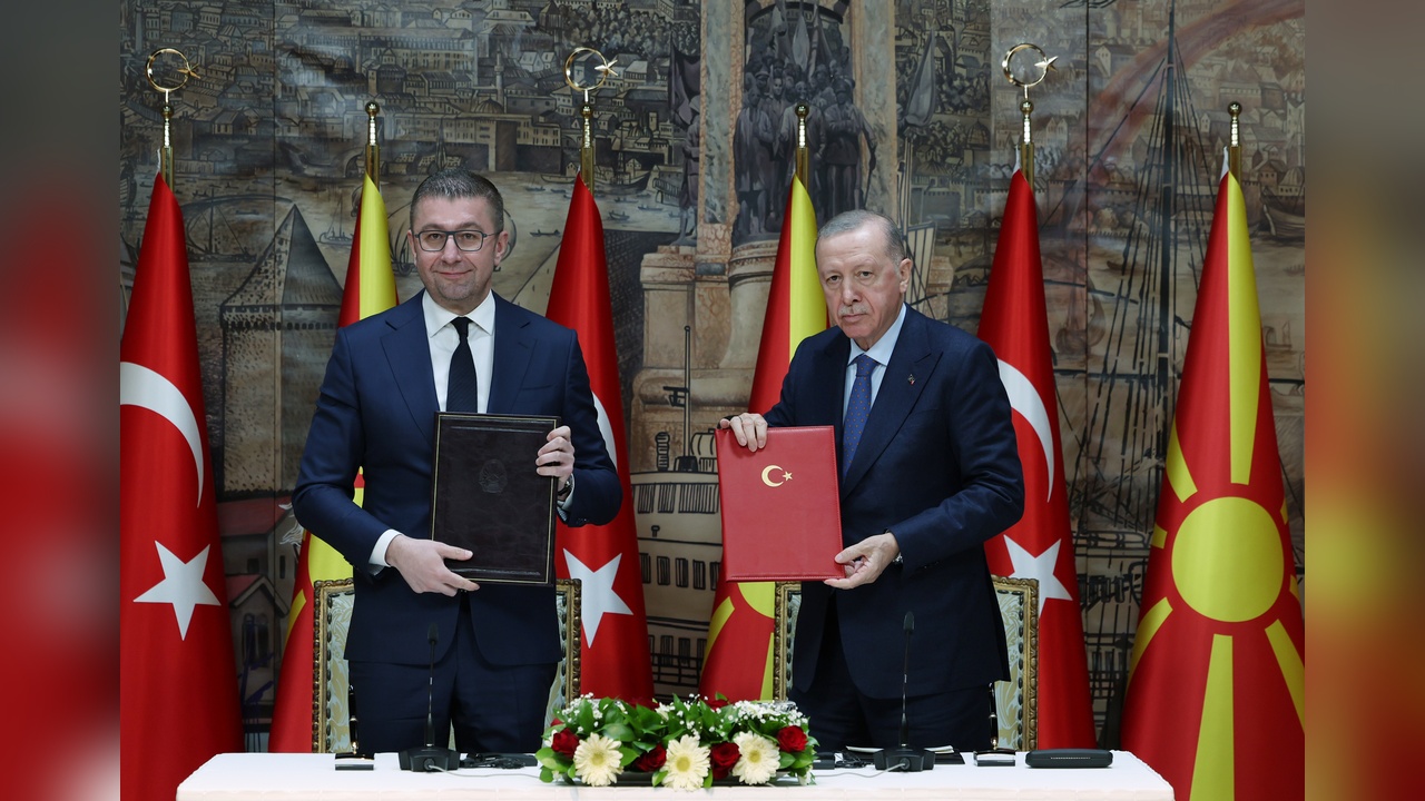 Cumhurbaşkanı Erdoğan, Kuzey Makedonya ile Ticaret Hedeflerini Açıkladı