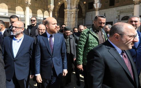 Resmi görevi olmayan Bilal Erdoğan Şam'da Colani ile görüştü!