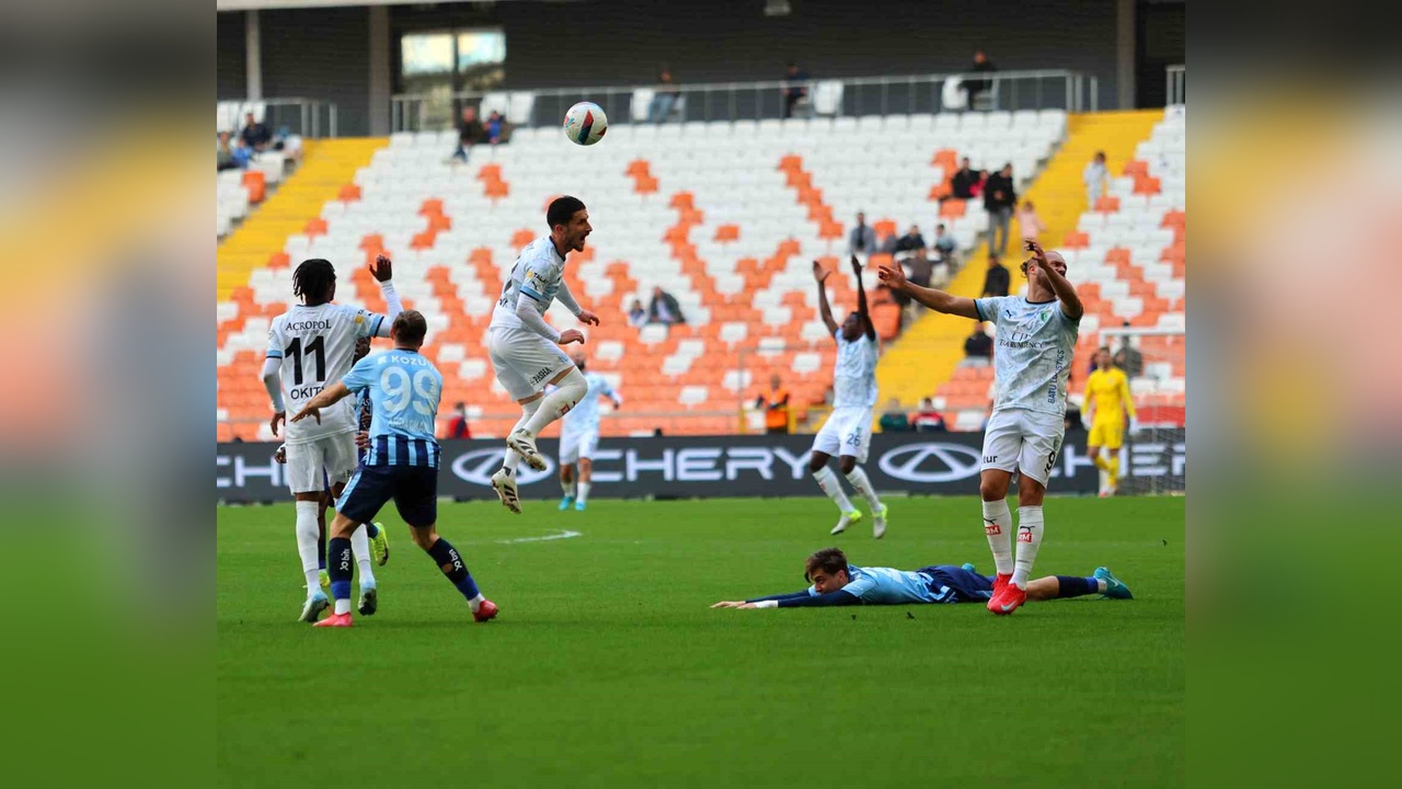 Adana Demirspor ve Bodrum FK İlk Yarıda Beraberlikte Kaldı