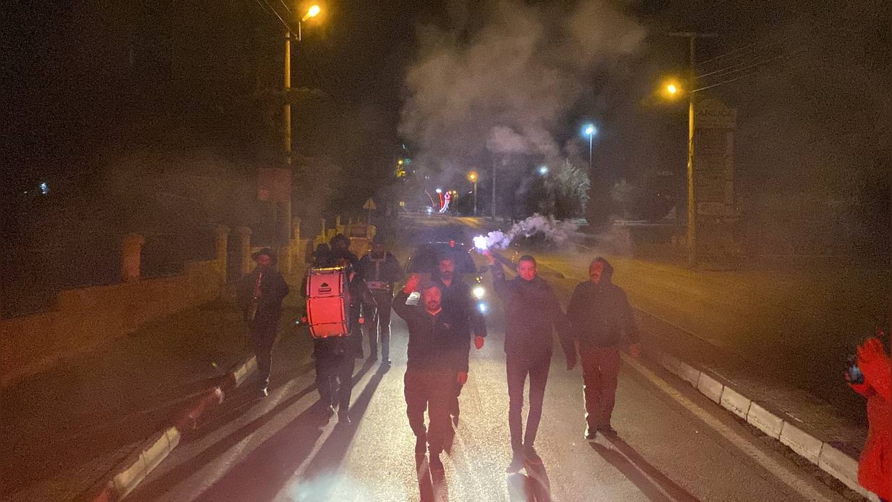 Aksaray'da Bando Takımı Sahur İçin Sokaklarda