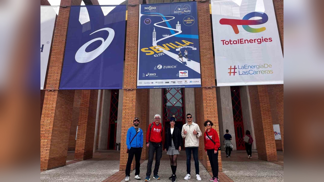 Eker I Run Şampiyonları Sevilla Maratonu'nda Türkiye'yi Temsil Etti