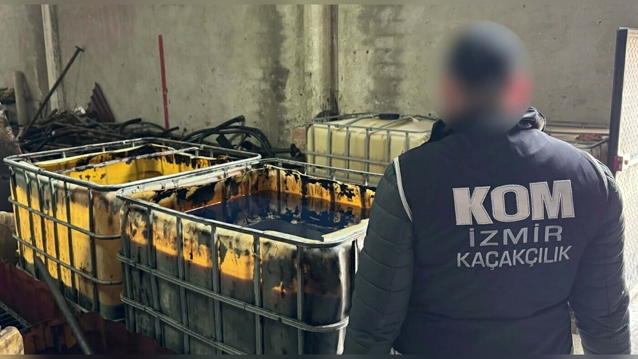 İzmir'de Kaçak Akaryakıt Operasyonu: 24 Ton Ele Geçirildi