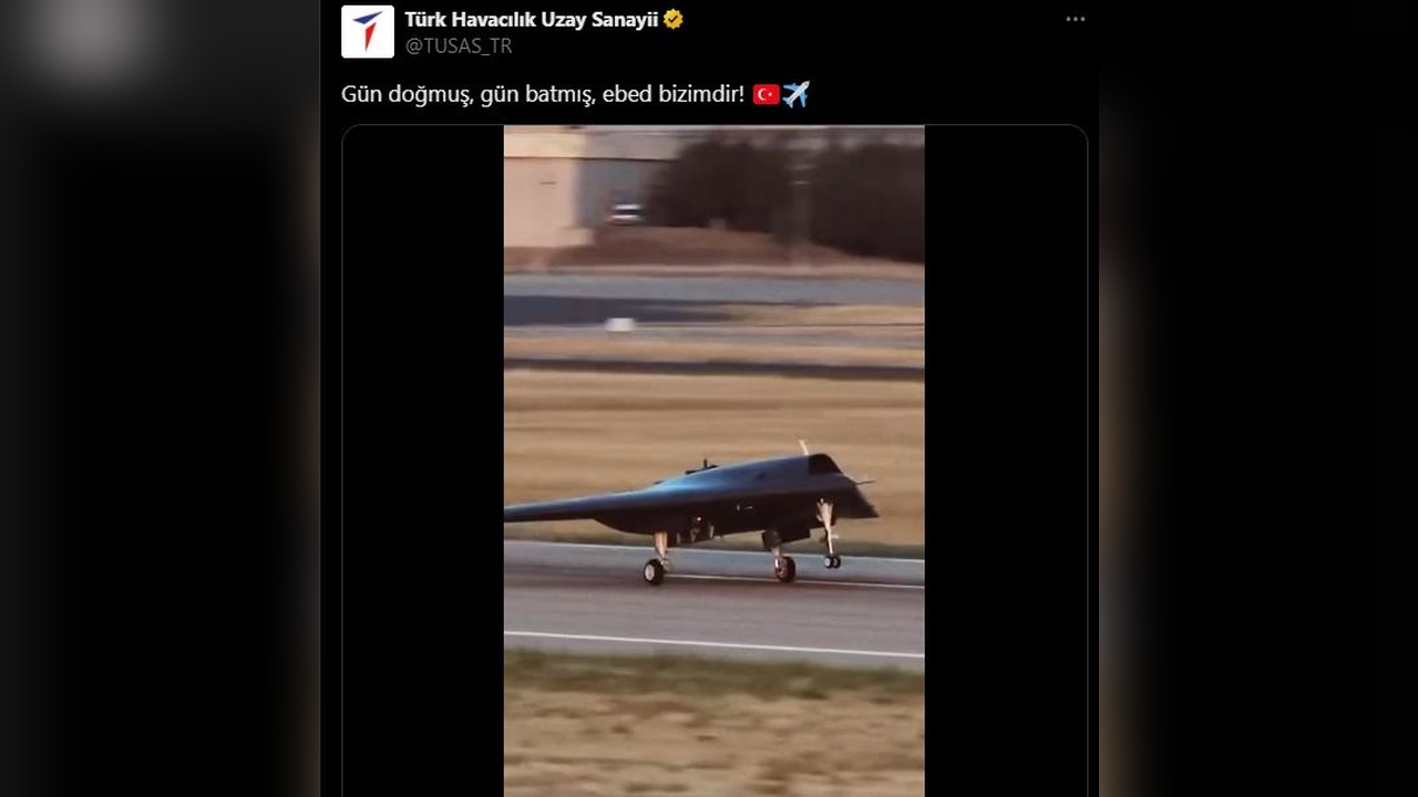 TUSAŞ, Yeni İnsansız Hava Aracı ANKA-3'ü Tanıttı