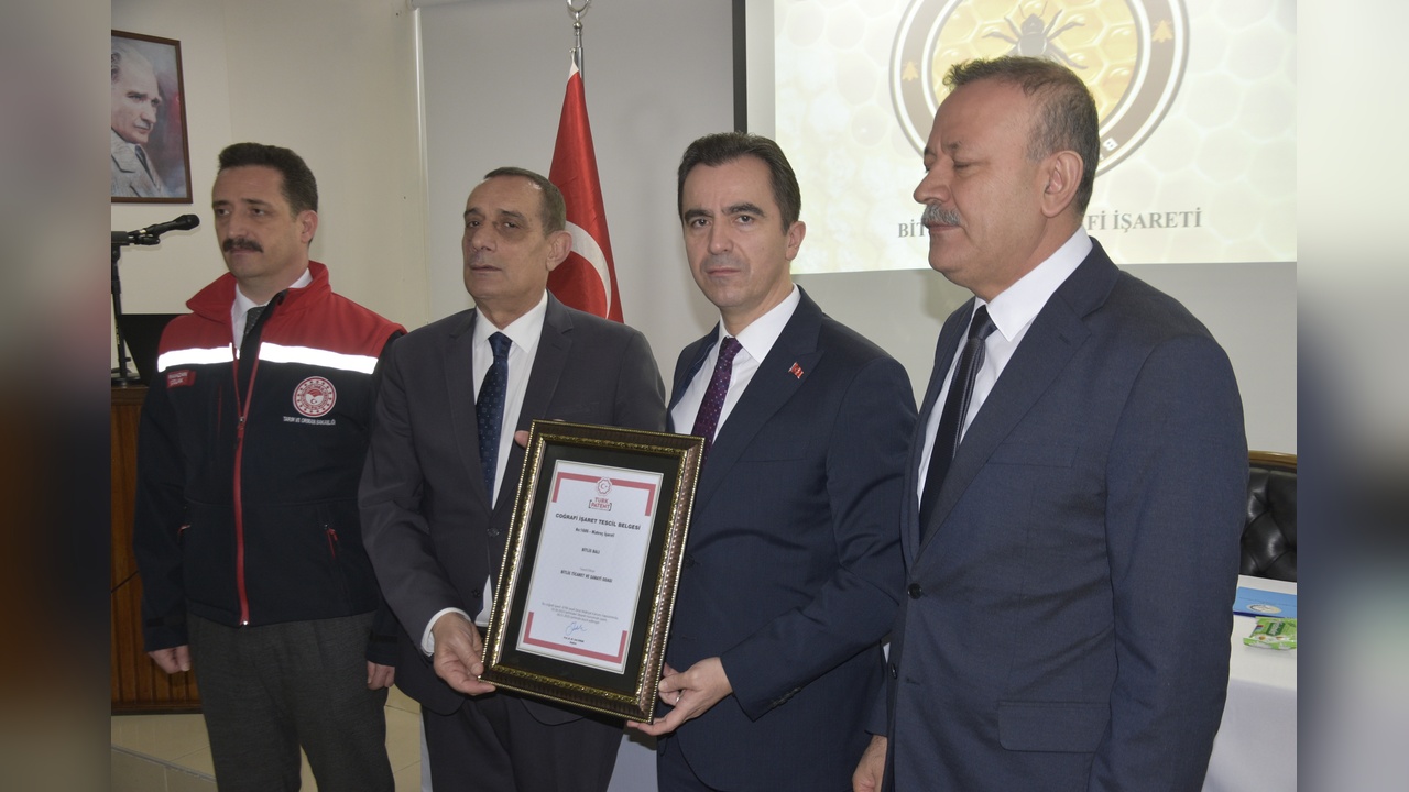 Bitlis Balı, Coğrafi İşaret Belgesi Aldı