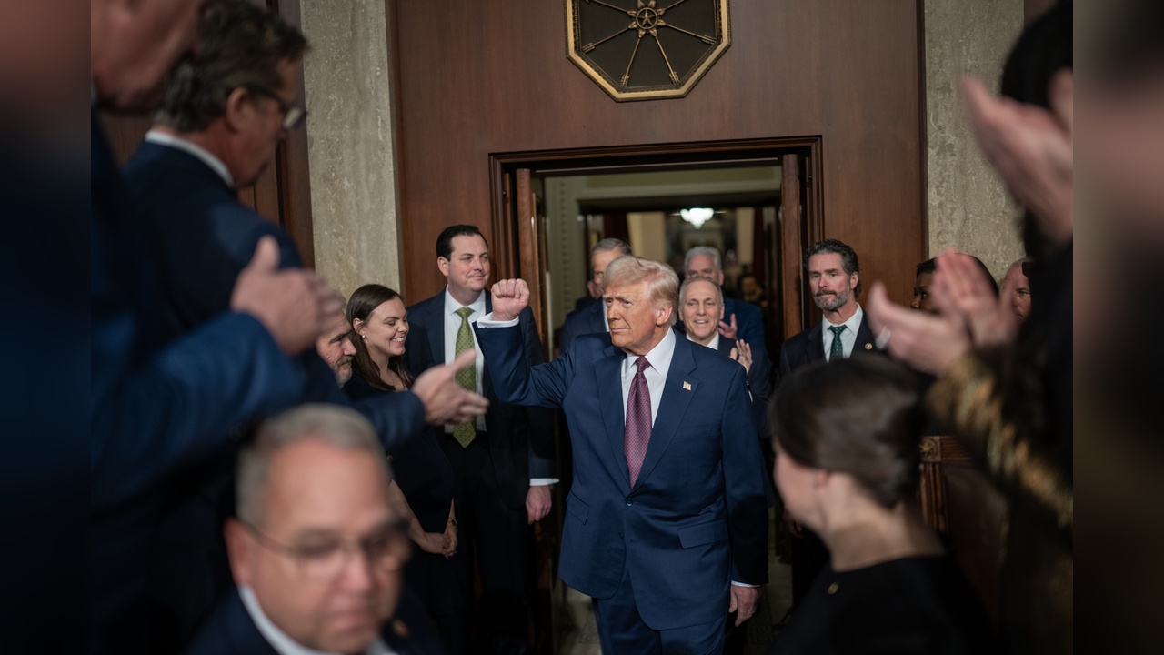 Trump, Kongre'de İlk Konuşmasını Gerçekleştirdi